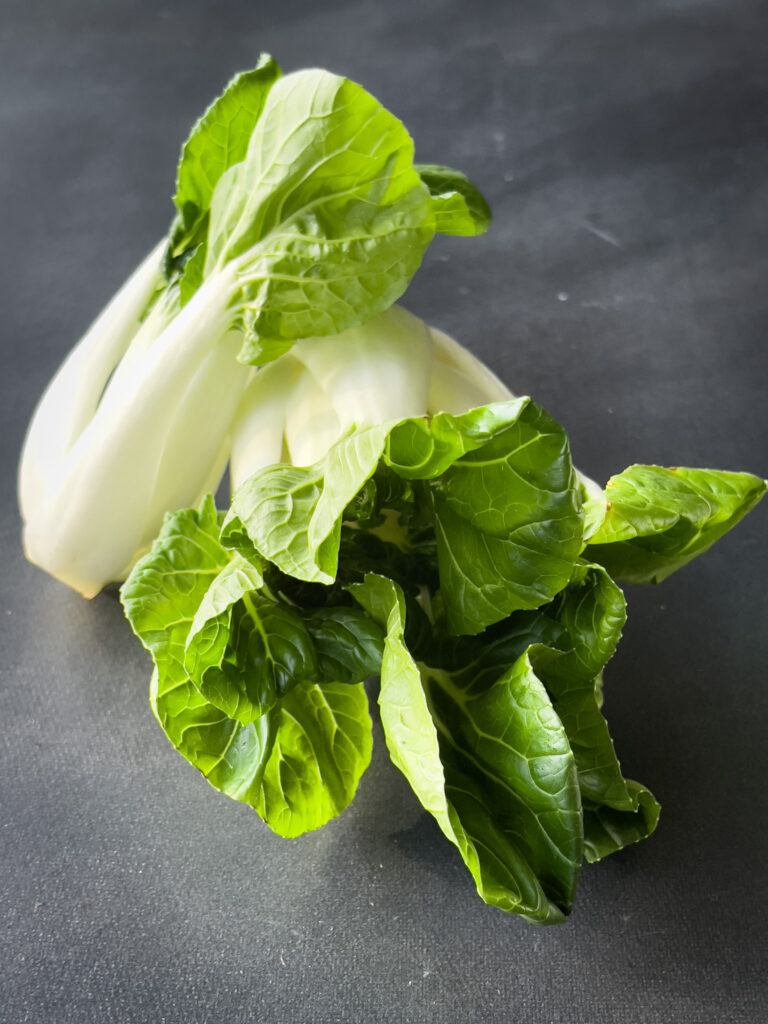 Pan Seared Tofu with Bok Choy & Enoki Mushrooms | Poetry of Spices